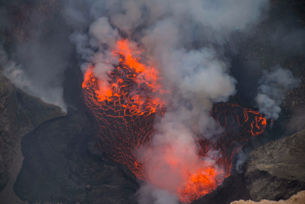 Hiking Mount Nyiragongo